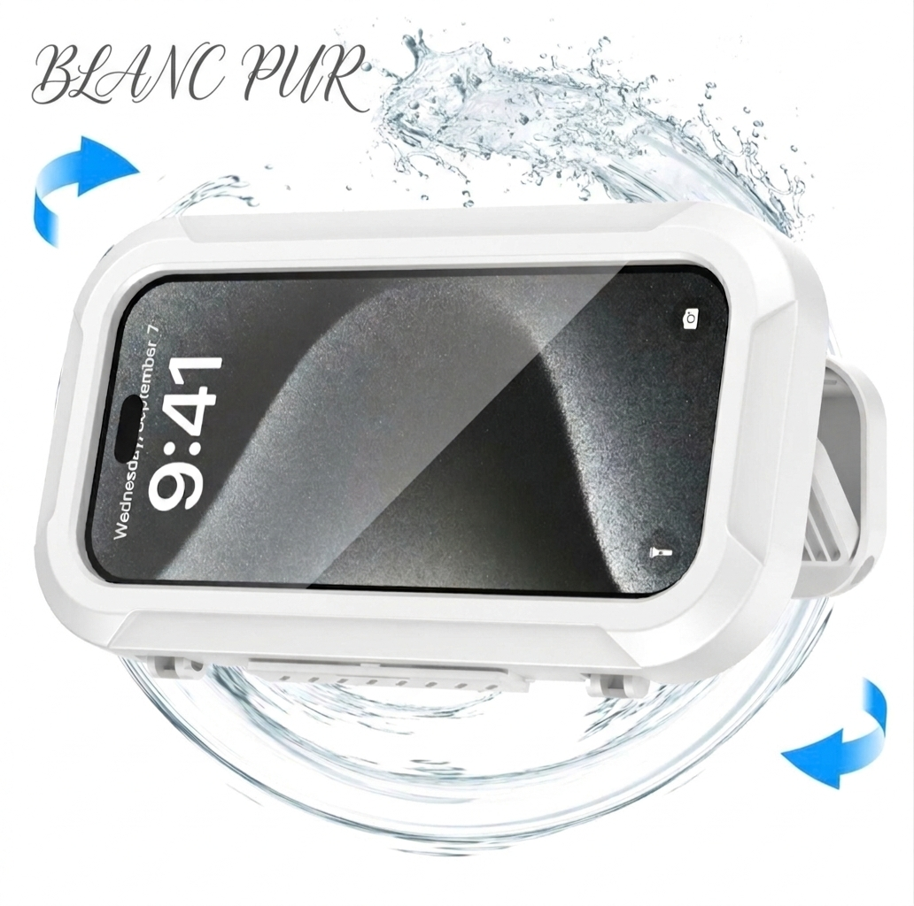 Boîtier Mural Étanche "Sérénité" – Protection 360° pour Smartphone 📱
